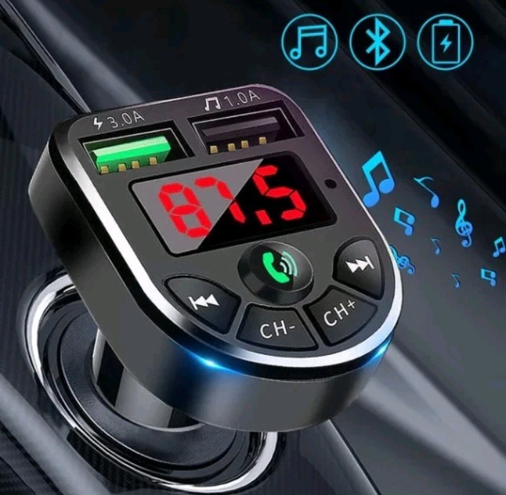 Car Bluetooth FM Transmitter Radio MP3 Wireless Adapter Car Kit USB Chargers