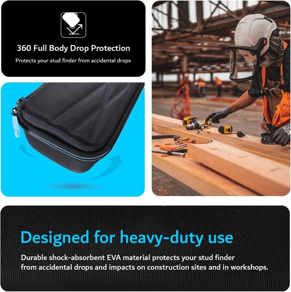Lightweight EVA Protective Case for StudBuddy & ProSensor Sturdiness on the Go