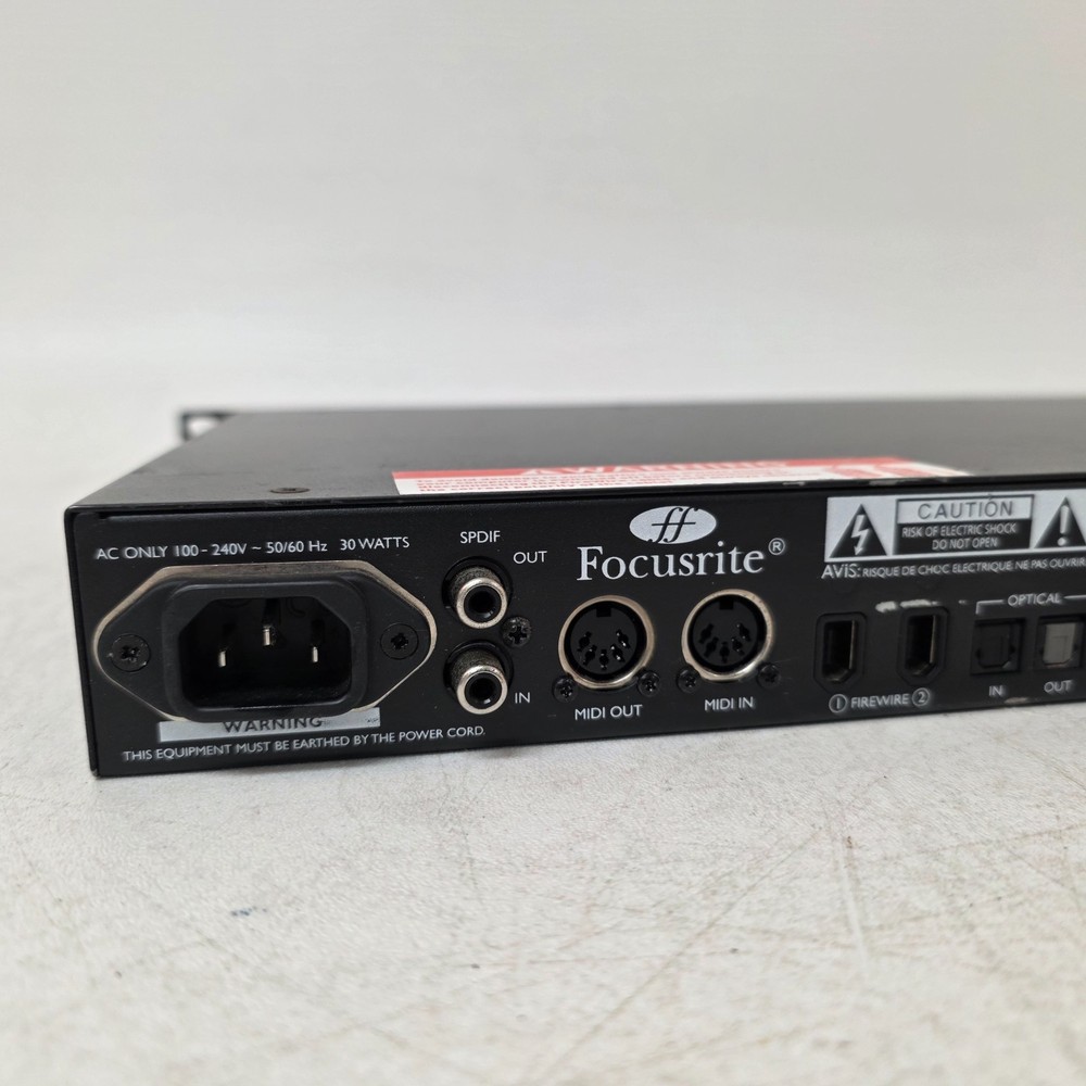 Focusrite Saffire Pro 40 Firewire Audio Interface Professional 20 In/Out