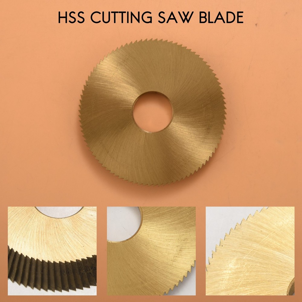 Titanium Plating 60X6X16mm Key Cutting Blade for Horizontal Key Machine1121