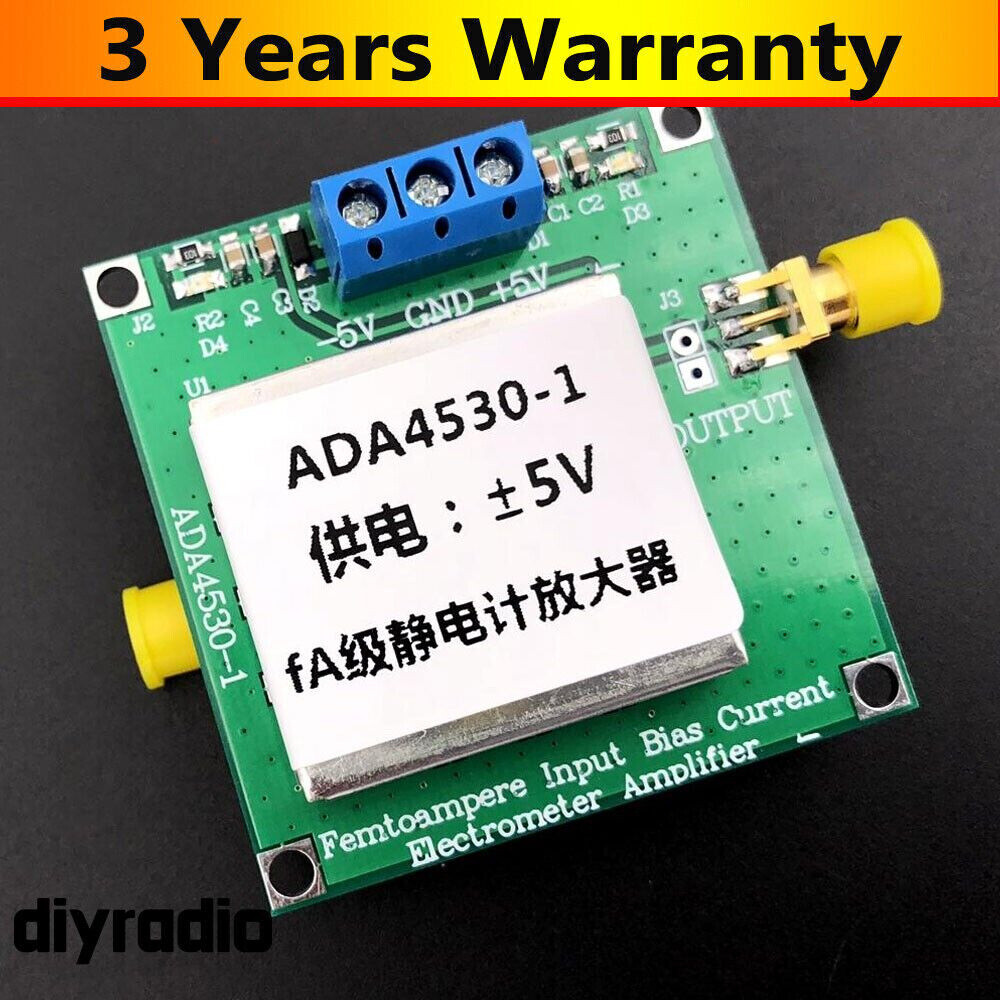 ADA4530-1 fA-Level Electrometer Transimpedance Amplifier for Weak Current Module