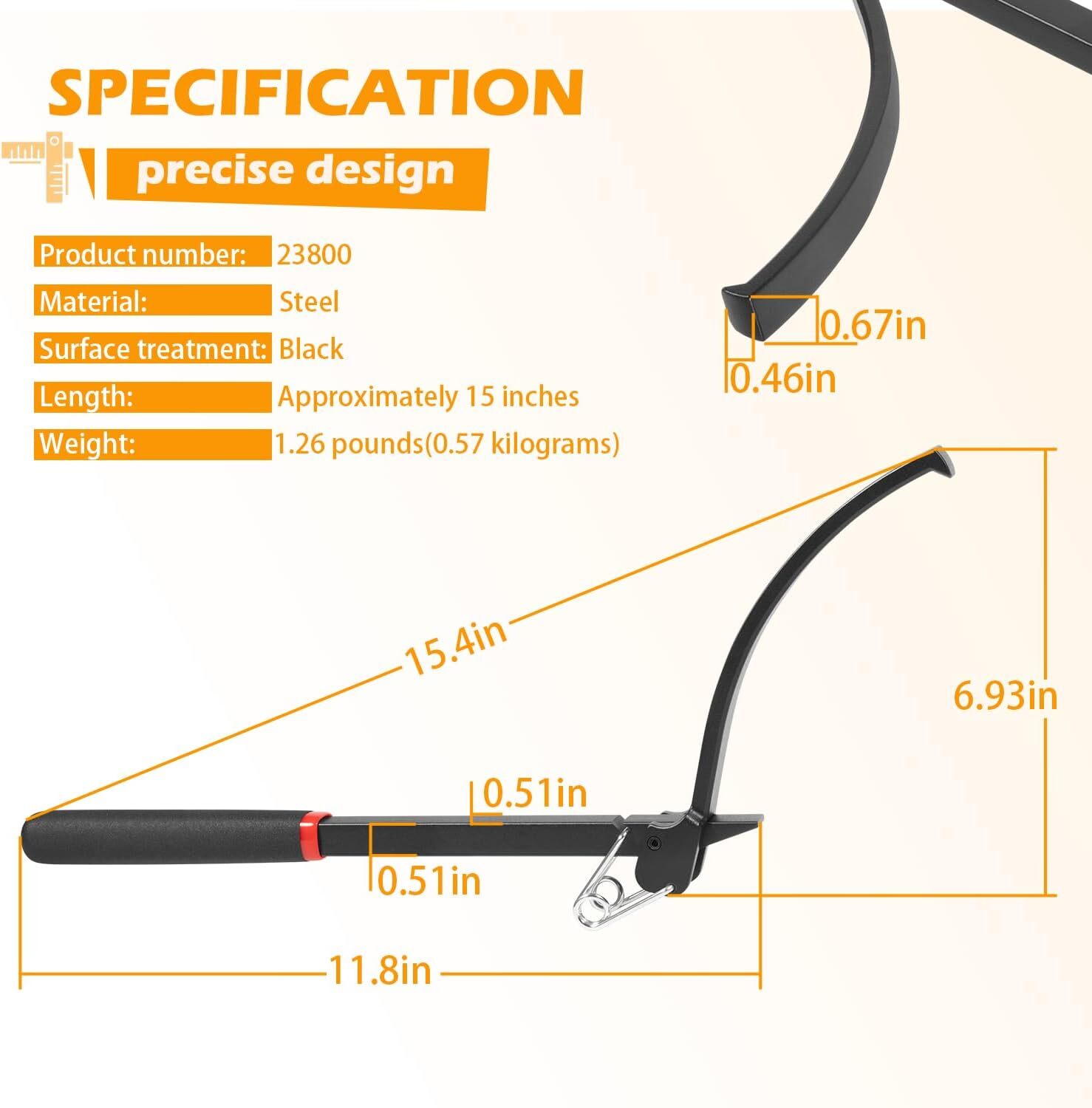 Flywheel Turner Turning Tool Wrench Flex Plate Holder For Most Vehicles NEW
