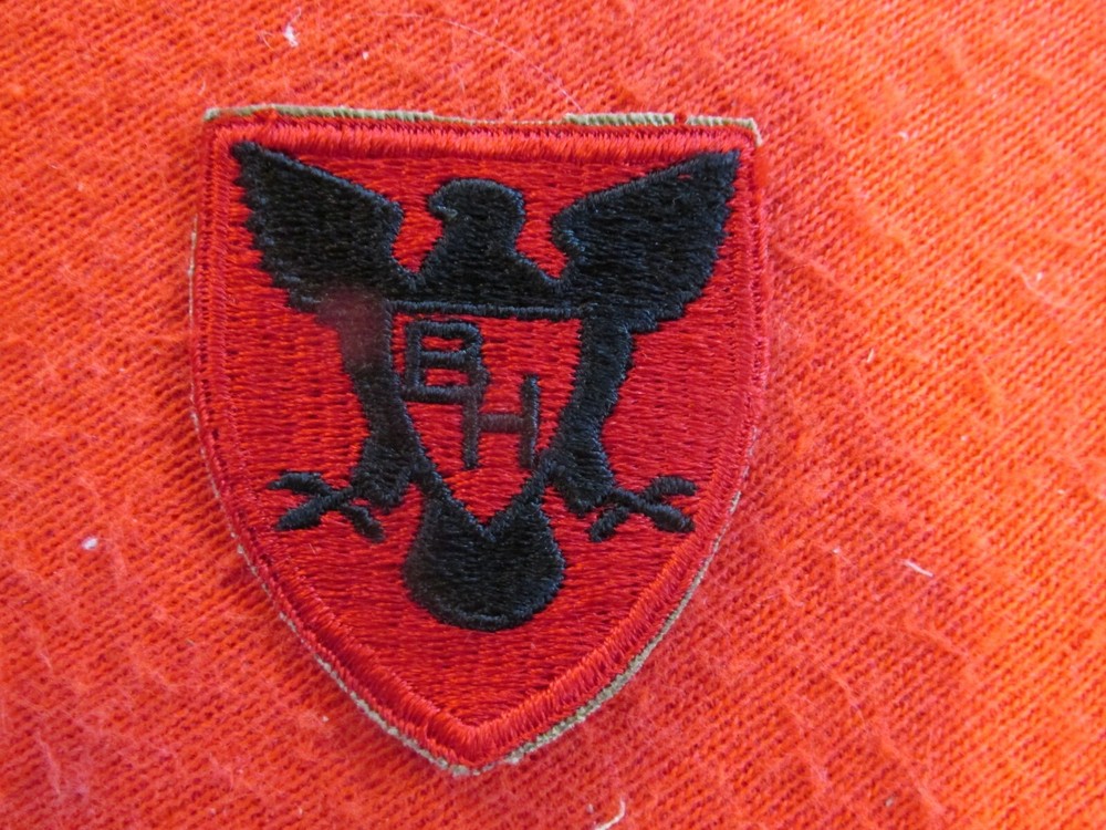 US Army 86th Division patch cut edge fully Embroidered no glow