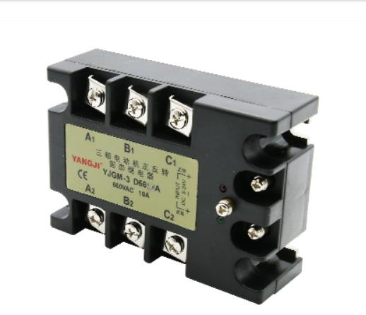 Threephase two-control motor forward and reverse solid state relay YJGM-3D66100A