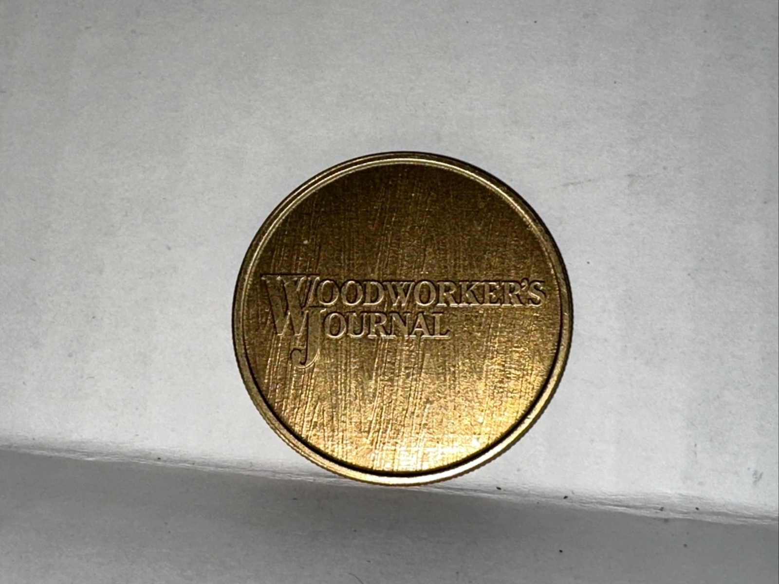 Quercus Rubra Red Oak Classic Collector's Series Woodworker's Journal Medallion