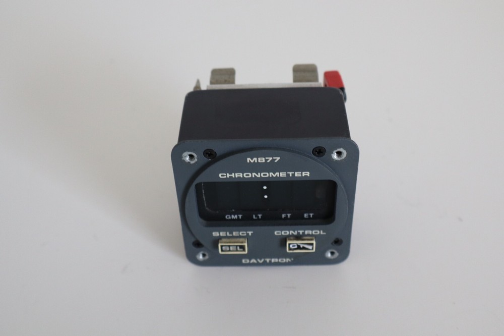 Davtron M877 (M877A-5V) Digital Clock Chronometer Indicator - Removed Working