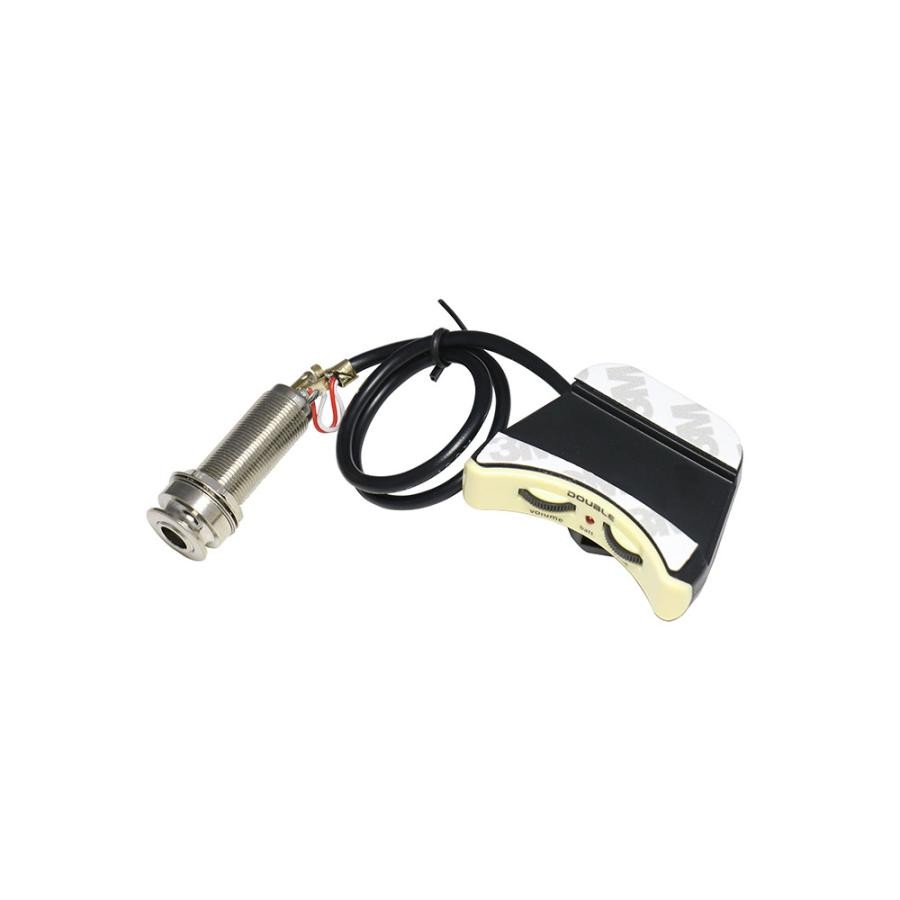 DOUBLE C1U Ukulele Pickup Preamp System - Active Electronics for Acoustic