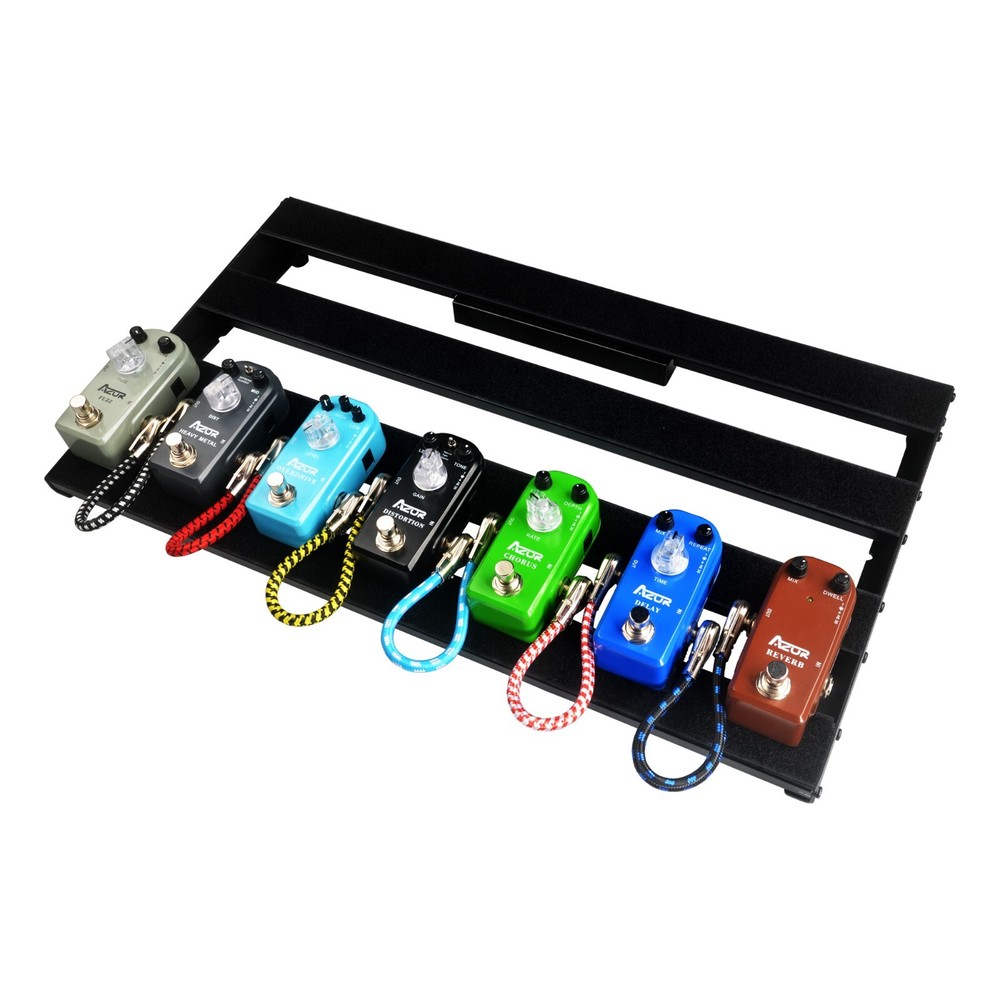 AZOR 6pcs Guitar Cable 15cm Patch Cable For Guitar Pedal Effect Connector Line