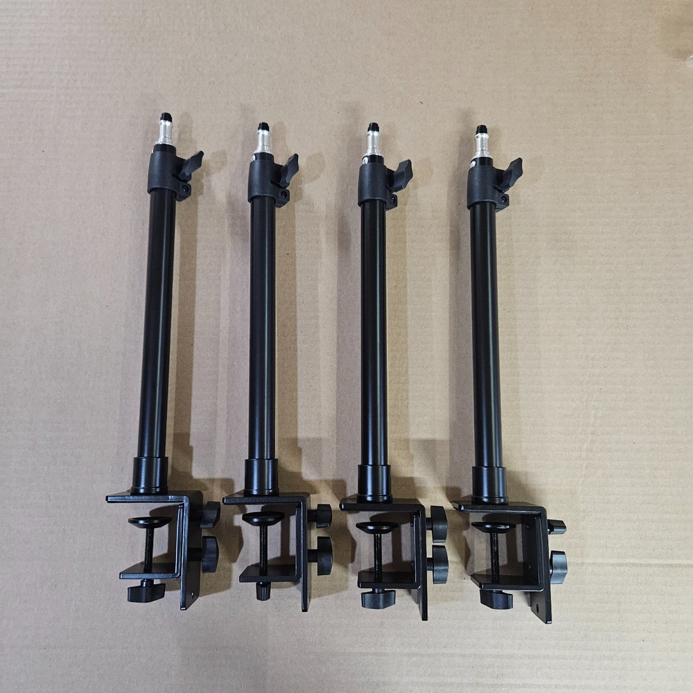 Adjustable Desk Mount Telescoping Light Stand C Clamp