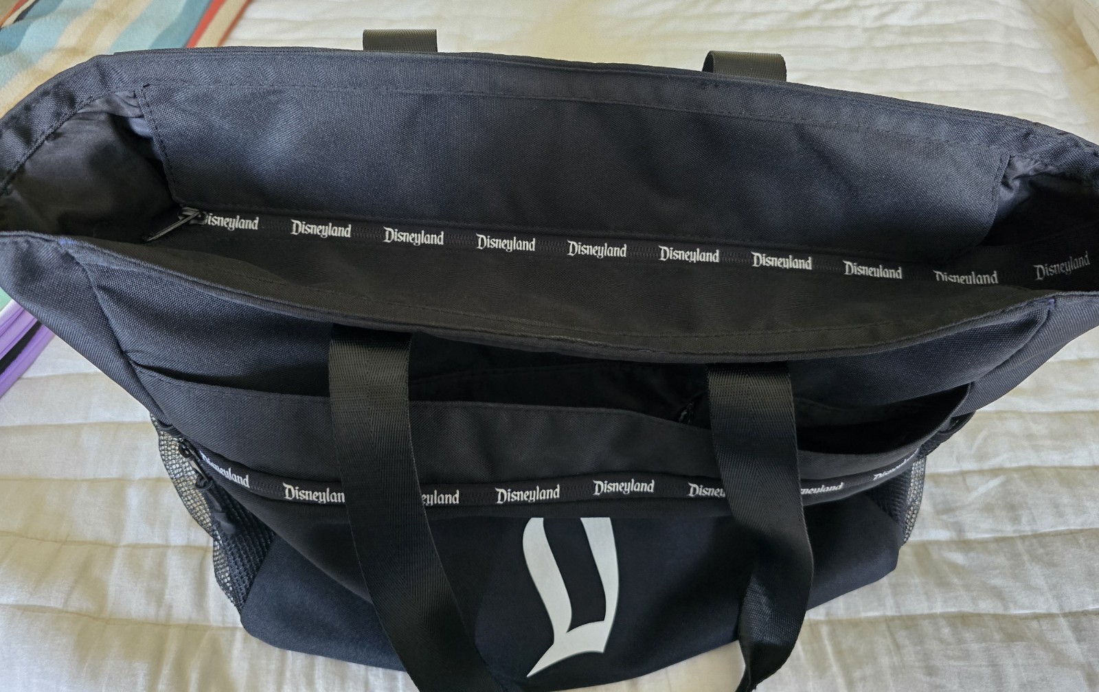 Disneyland - Black Long Tote Bag (New for 2026, with tags)