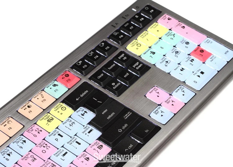 LogicKeyboard ASTRA2 Backlit Keyboard for Avid Pro Tools - Mac