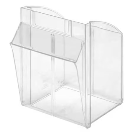 Quantum Storage Systems Qtb304cup Plastic Tip-Out Bin Clear