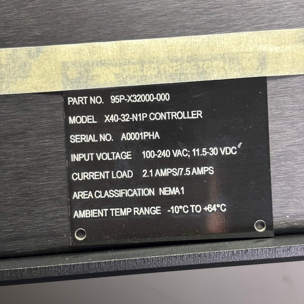 DETCON INC. Integrated Alarm & Control System X40-32-N1P CONTROLLER