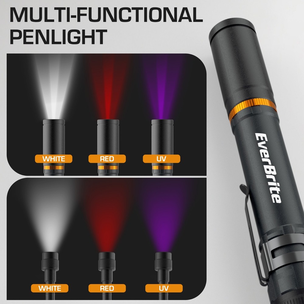 1 x Multi-Functional Rechargeable Work Light w/3 Light Modes Flexible Black