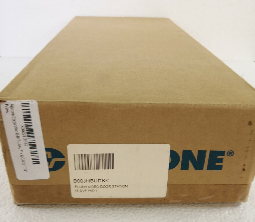 New Aiphone IS-DVF-HID-I (With iCLASS® reader) & Aiphone SBX-ISDVFP Mounting Box