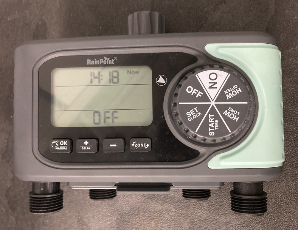 RainPoint 4-Zone Digital Water Timer Model ITV405