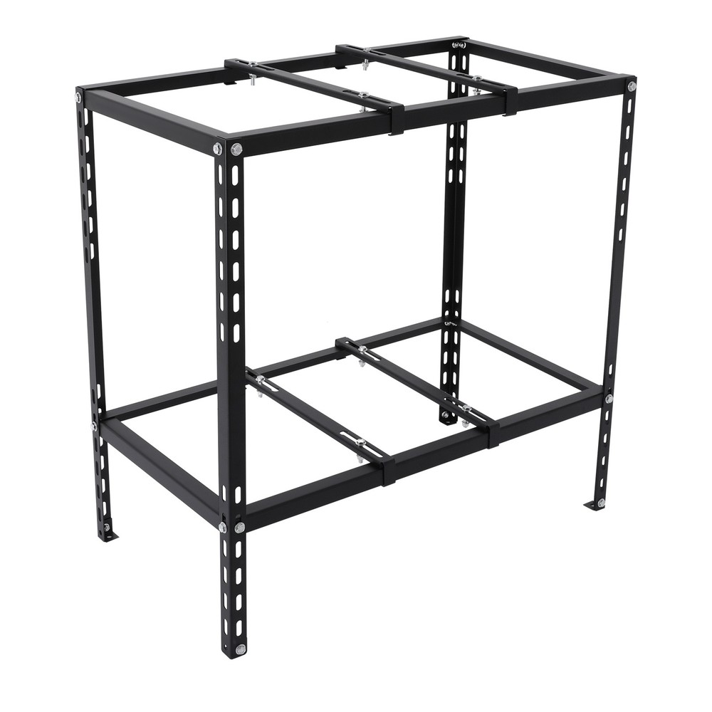 Air Conditioner Unit Support Bracket Black Stand Bracket Split Ground Bracket US