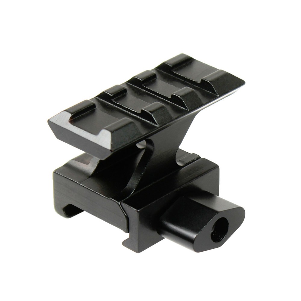 High Profile Lockdown Base 3 Slots Riser Mount Base Fit for 20mm Picatinny Rail
