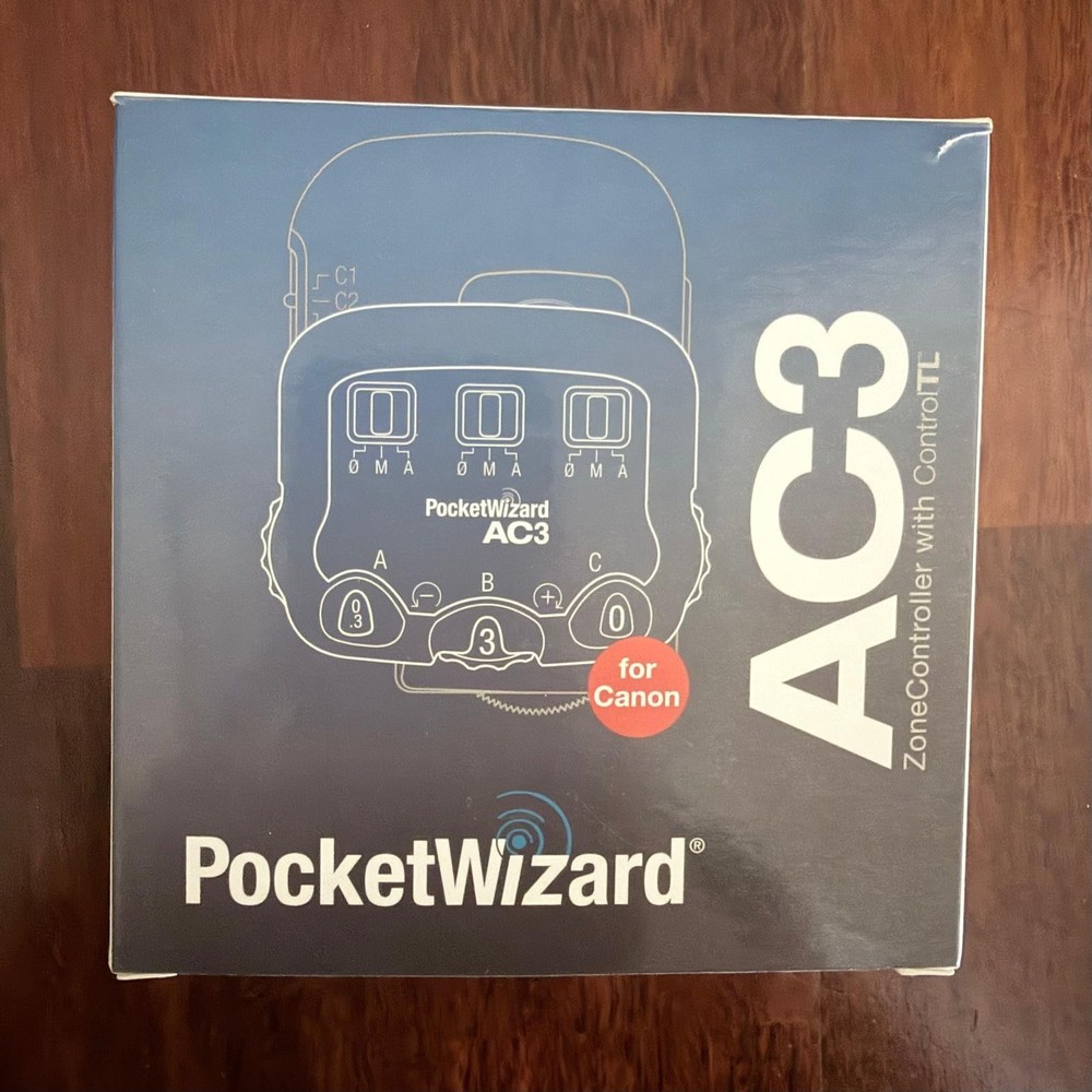 PocketWizard AC3 ZoneController ControlTL Flash Controller for Canon (804-706)