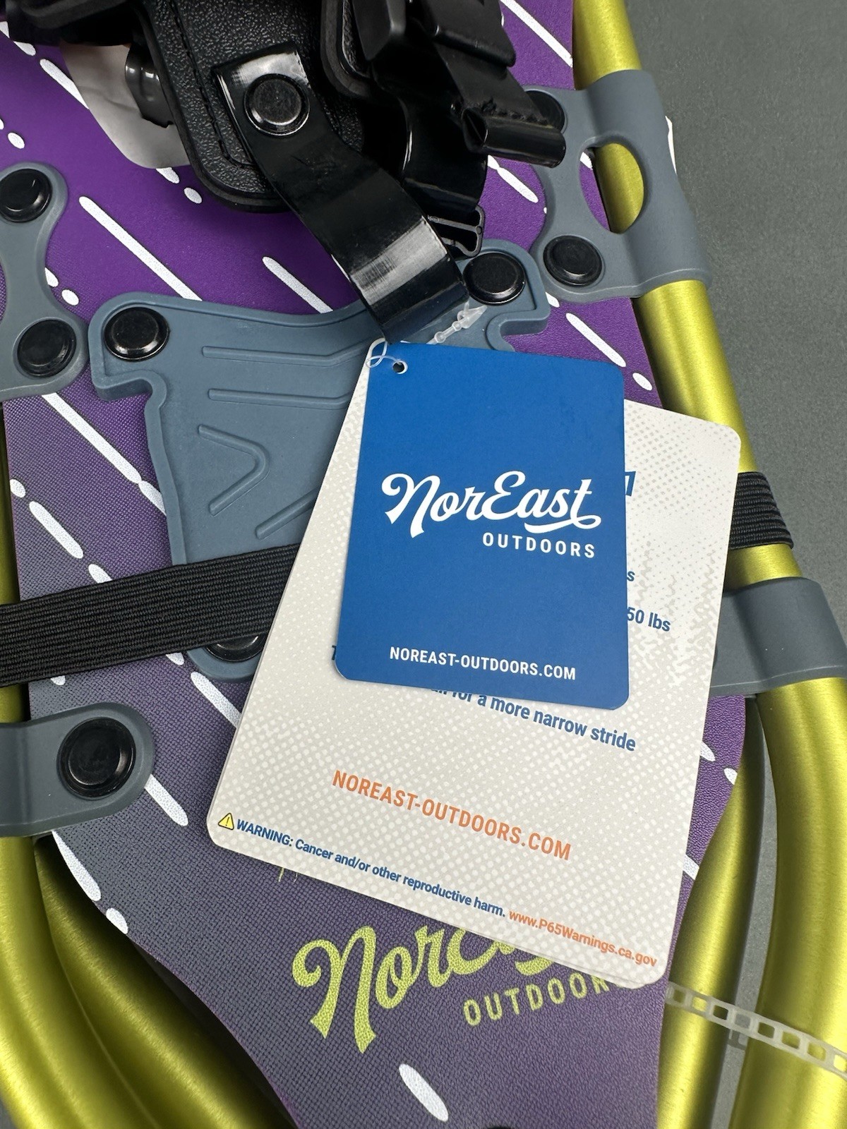 Nor'East Outdoors Elevate Series 821 Snowshoes Neon Purple