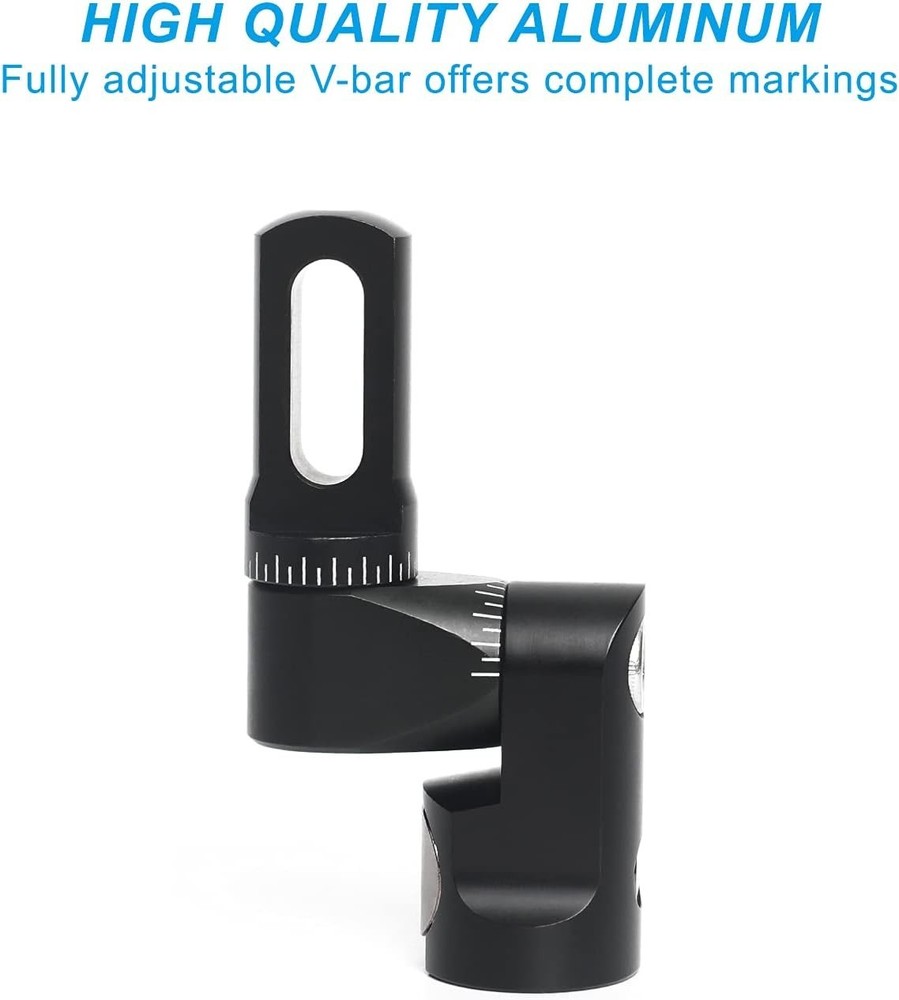 Perogen Single Side Adjustable V-Bar Mount Bow Stabilizer Quick Disconnect Ro...