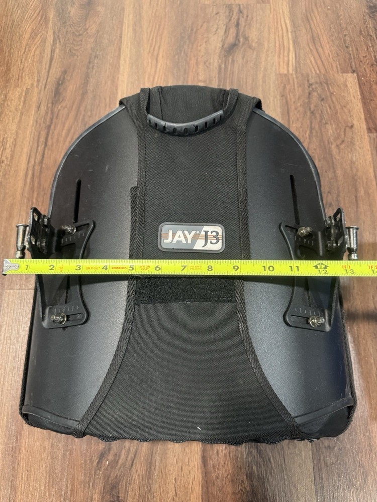 Sunrise Jay J3 Solid Wheelchair Back With Cushion - READ DETAILS
