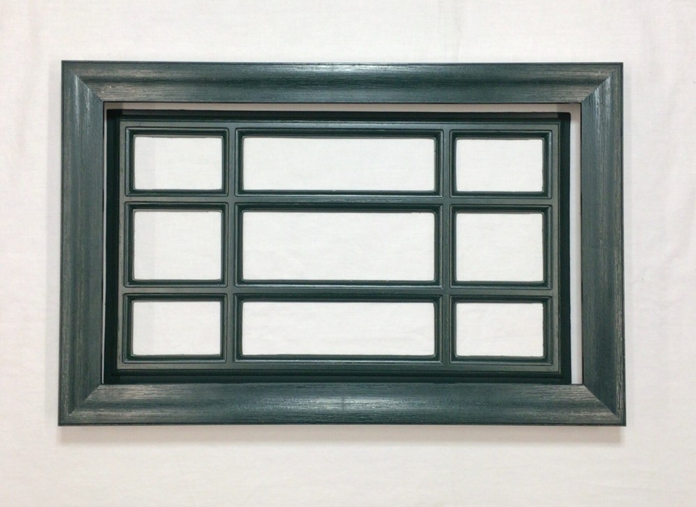 Hunter Green Amarr Garage Door Window Kit Short Panel Frame Insert Glass Options