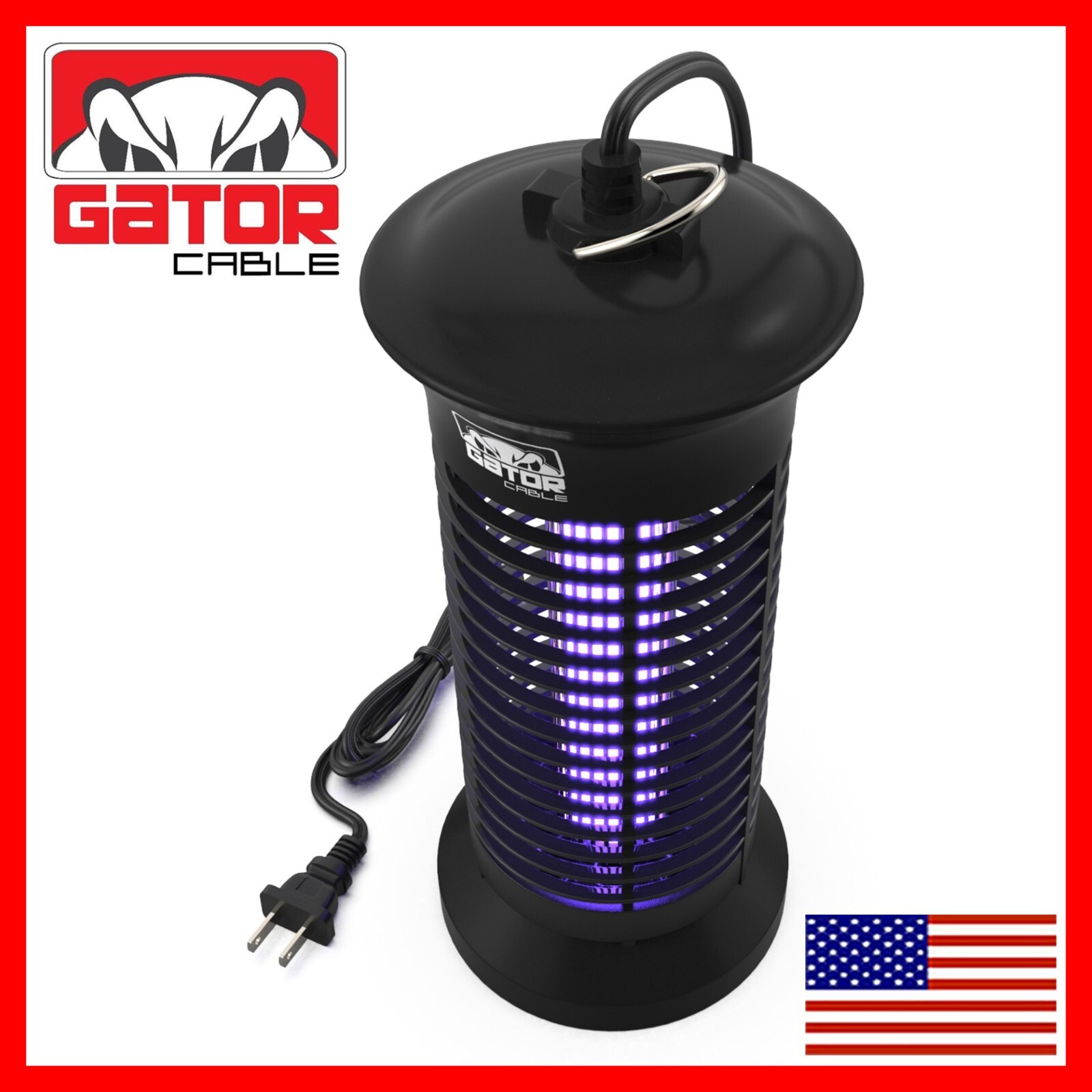 Electric Mosquito Insect Fly Bug Zapper Killer LED Light Trap Pest Control Lamp