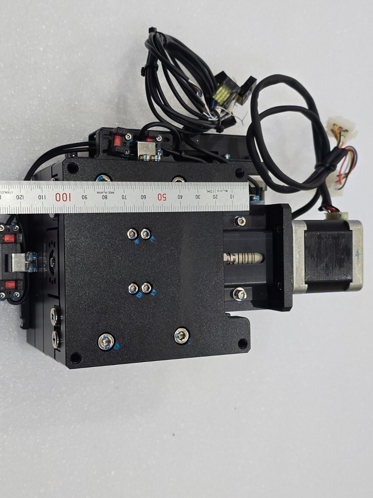 100 X 100mm XY Axis Automatic Precision Stage & Motor STEPSyn 103H5210-0457