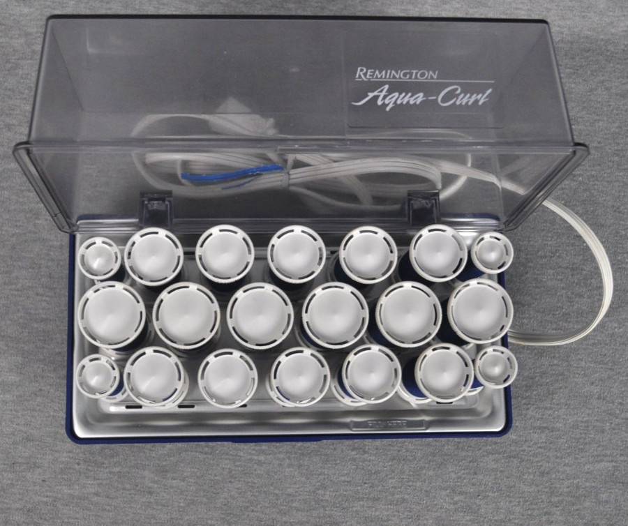 Remington Aqua Curl Model K40 Heated Rollers Mist Regular