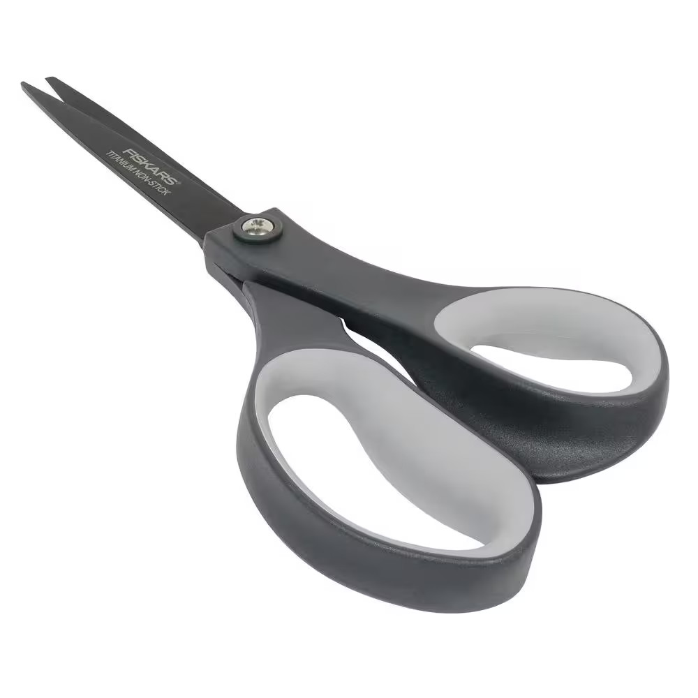Everyday 8 In. Titanium Scissors with Softgrip (2-Piece)