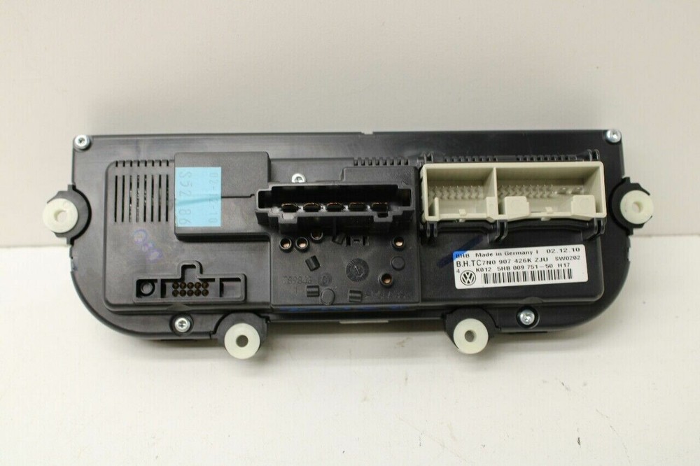 2011 Volkswagen Tiguan Climate Temperature Control Panel OEM