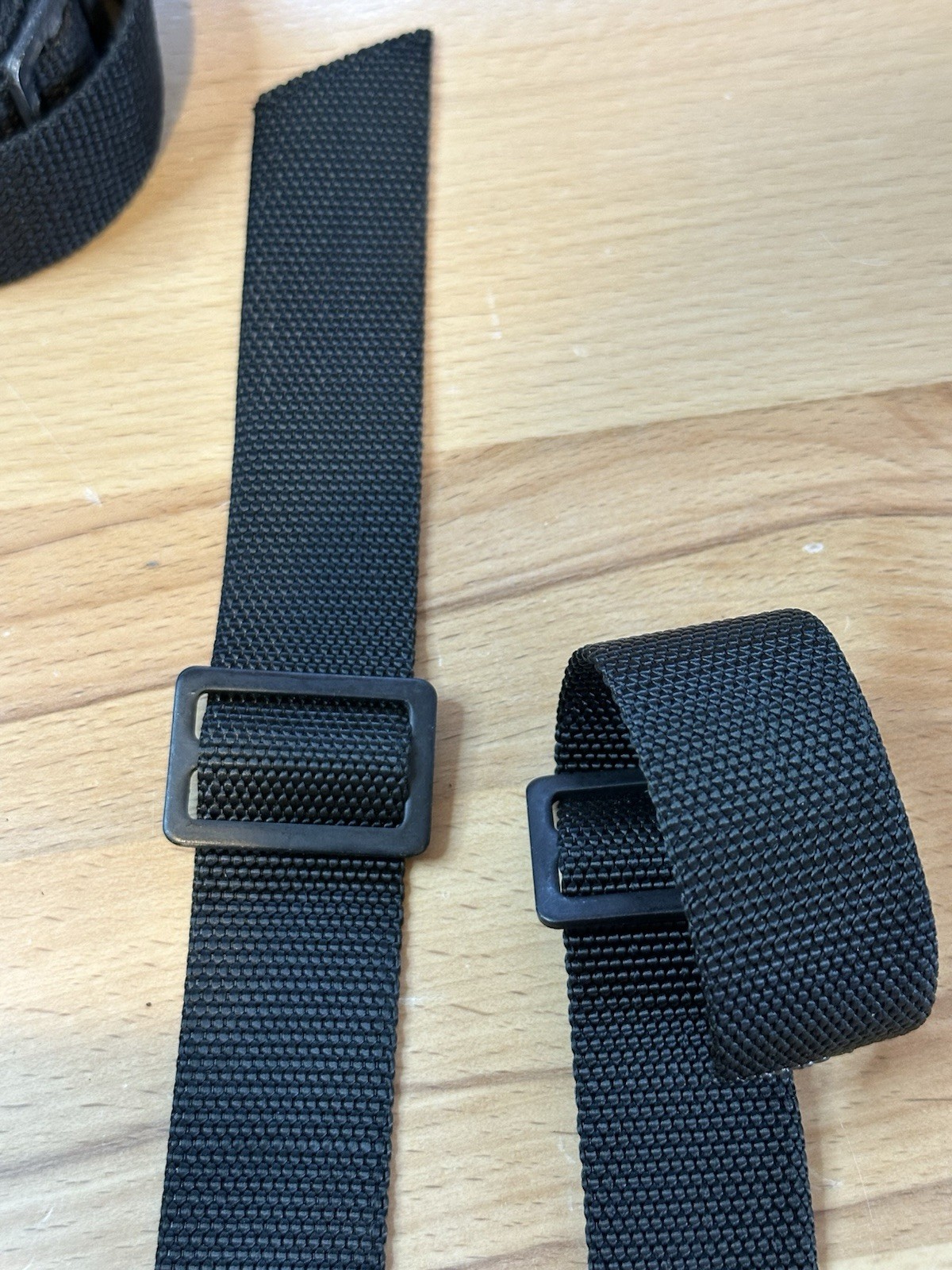 XL 74” x 1.25” USGI Black Nylon Rifle Long Silent Sling for Army Service Rifles