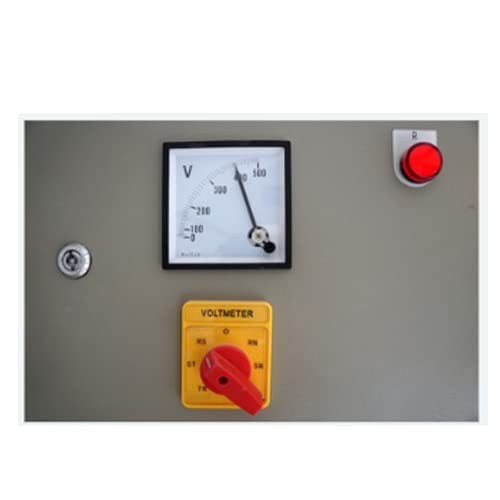 Fielect 91C4 Analog Panel Voltage Gauge Volt Meter DC 0-3V Class 3V, clear