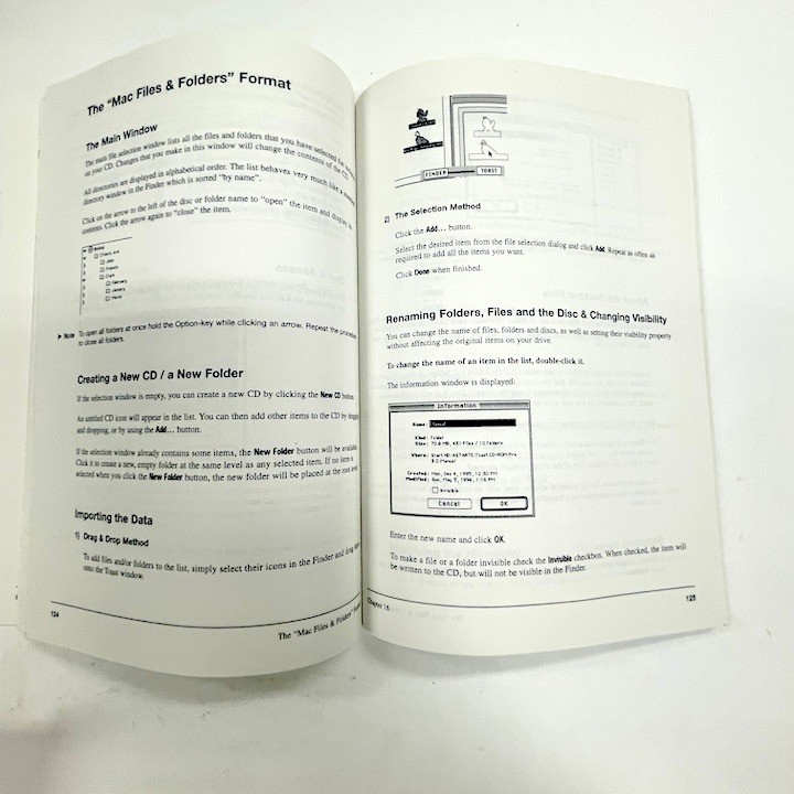 1997 Adaptac Toast for Macintosh English Version User's Guide Version 3.5