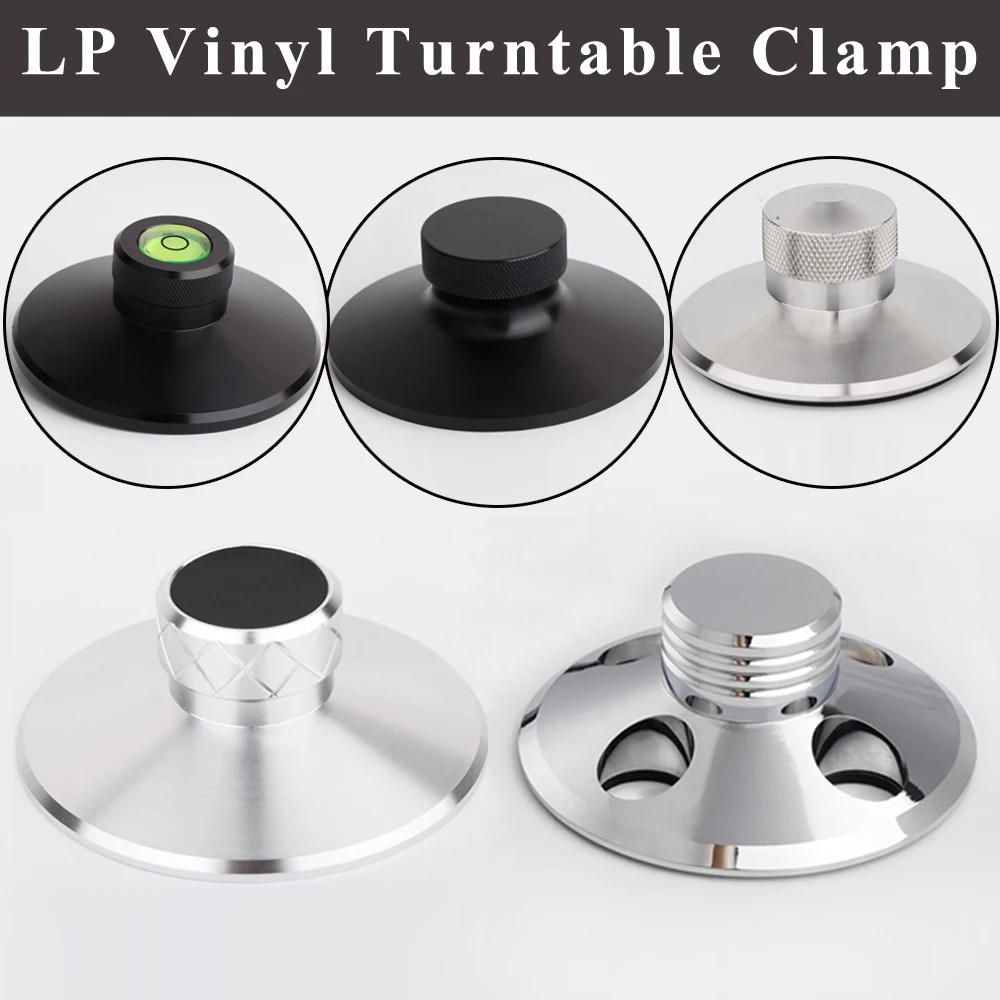 Turntable Disc Stabilizer Record Weight Clamp LP Vinyl Vibration Damper