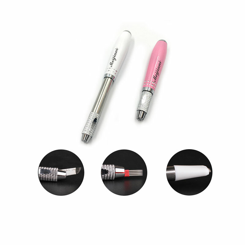 Extensible Microblading Tattoo Manual Pen Permanent Makeup Eyebrow Eye Line Pen