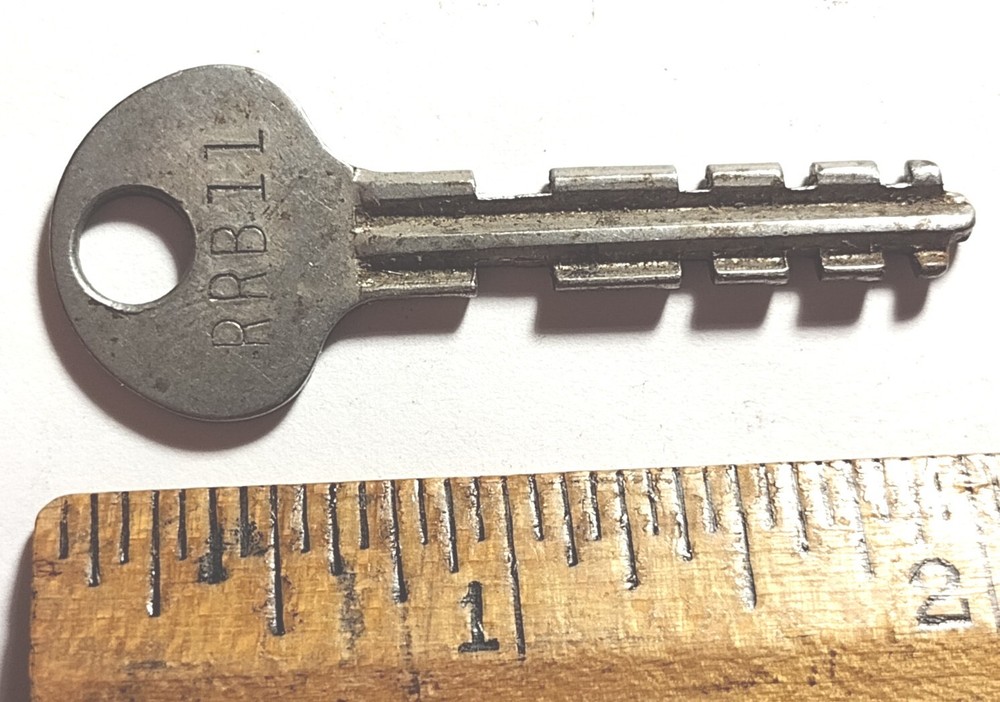 Vintage Key CORBIN RRB11 Appx 2" Replacement Locks Steampunk
