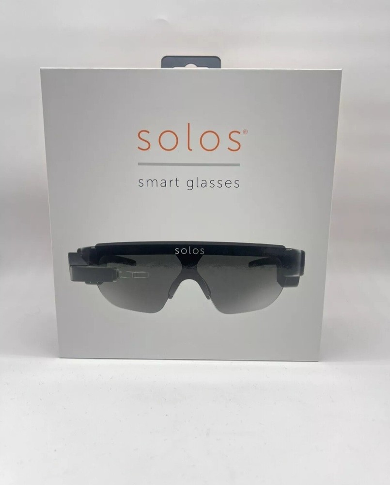 Solos Smart Glasses - Widescreen Display Compatible With Apple/ Android 33004500