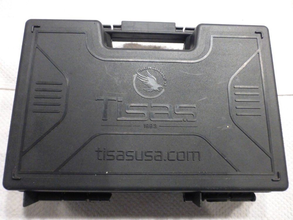 Tisas PX-5.7 OR Black Case, Side Identifying Labels, Manual, Lock, 2 Brushes