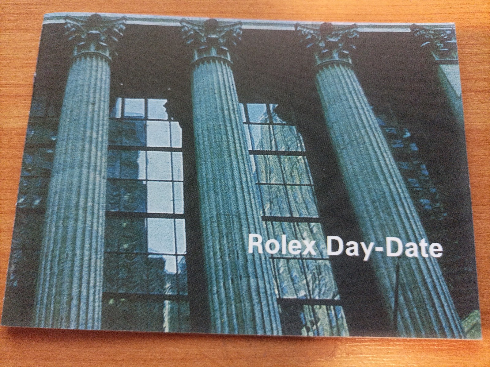Rolex Day-Date manual booklet english No 976-50-31.518-US rare item