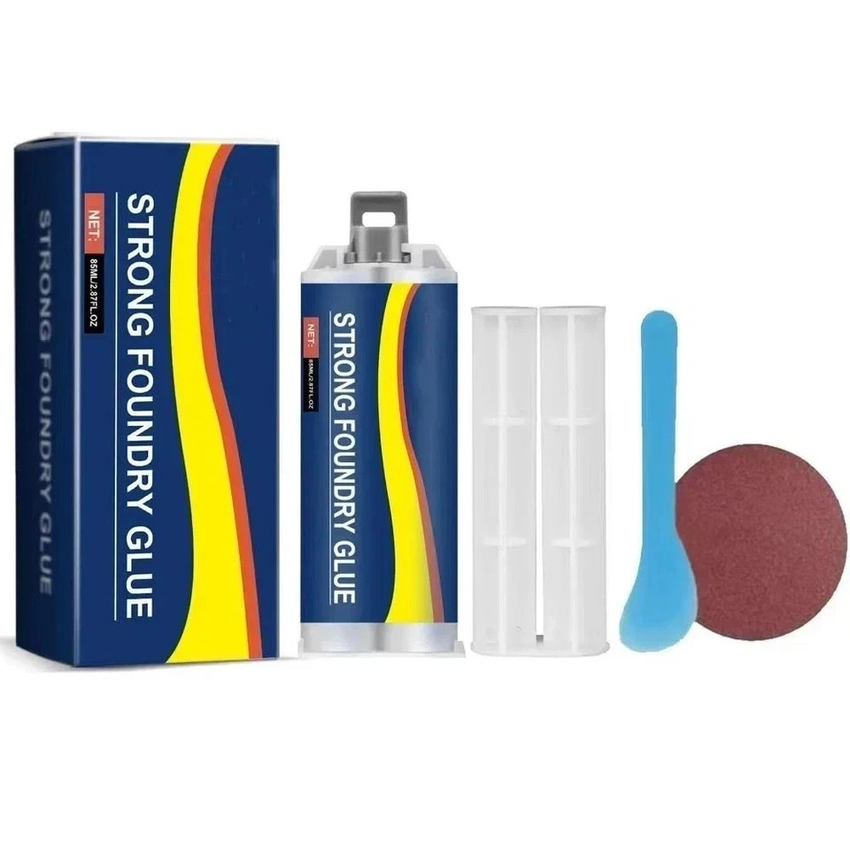 Strong Foundry Glue, High Temperature Resistant Casting Repair,Metal Repair Glue