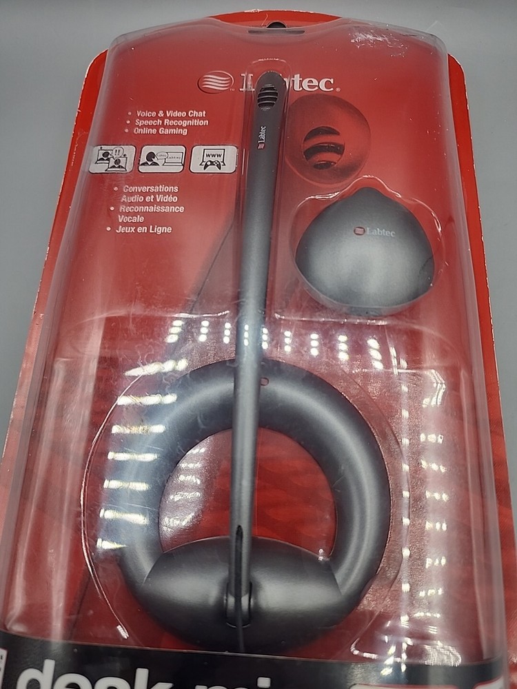 Labtec Mic 524 Microphone PC MAC Desktop Computer Unidirectional 980182-0403