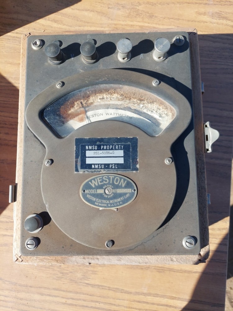 Weston 310 wattmeter