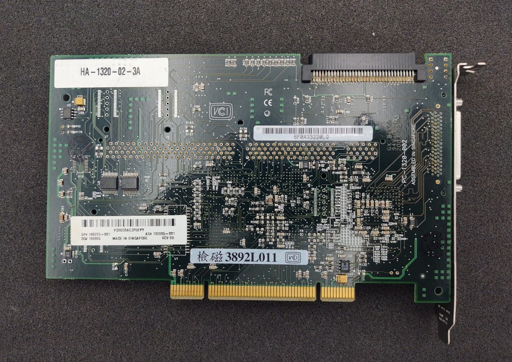 Adaptec 2100S Controller Adapter Card (PC-1320-002) - FAST SHIPPING