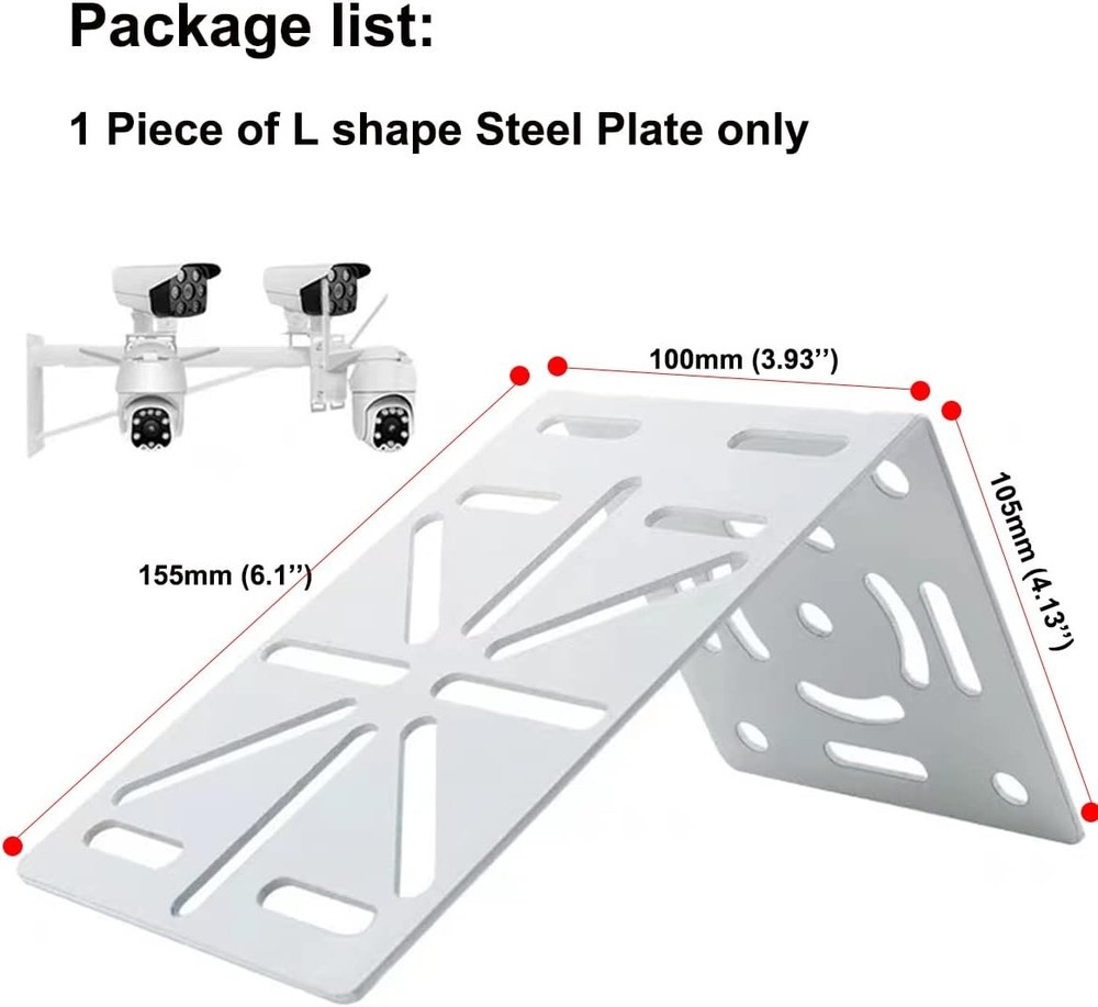 L-Shape Dome Camera Wall Bracket,Universal Bracket