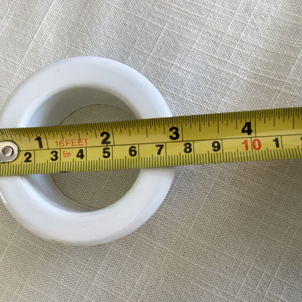 2 White Metal Escutcheon Ceiling Sprinkler 3”