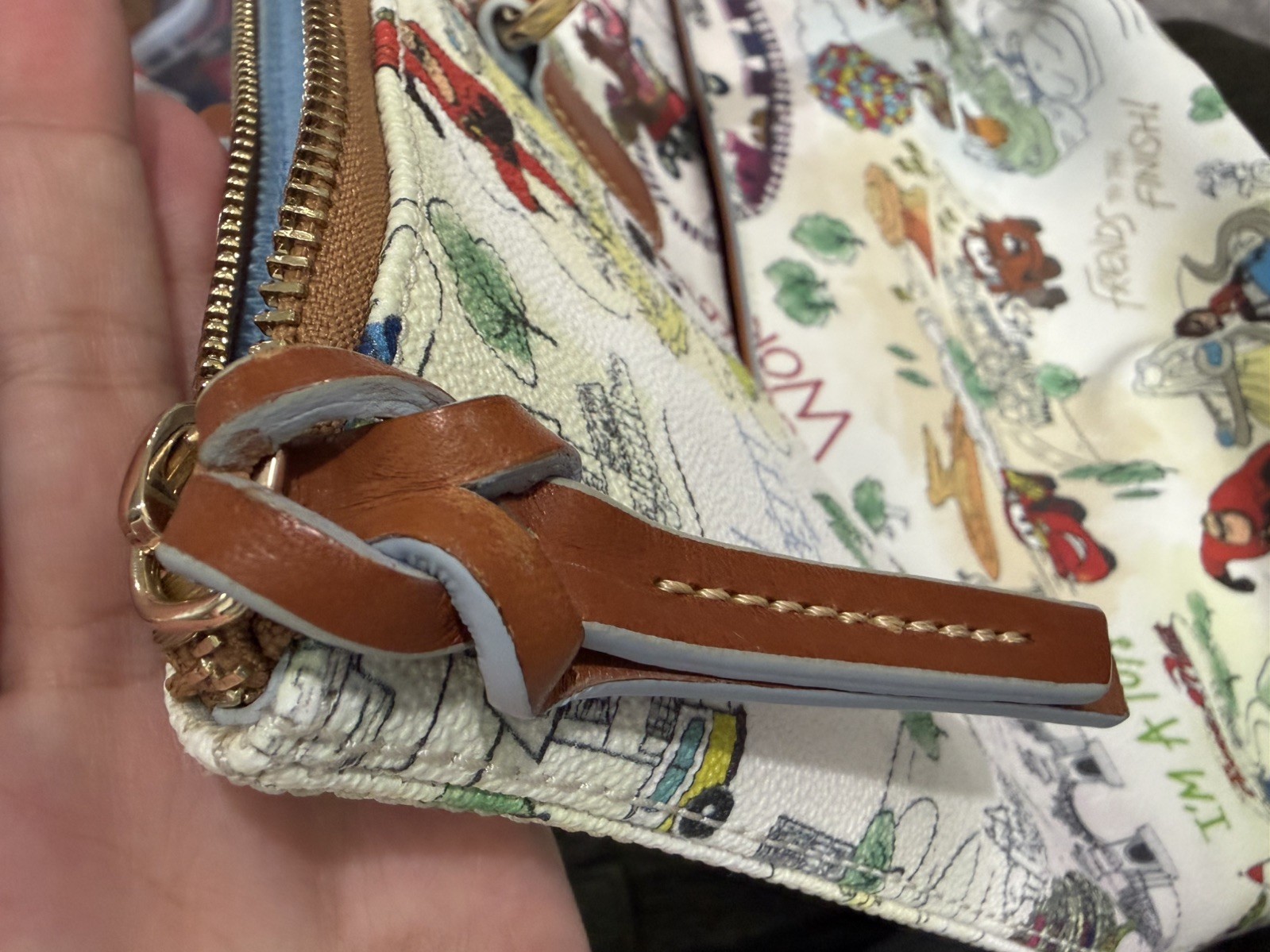 2022 Disney Parks Dooney & Bourke Pixar Tote Purse Bag Up Ratatouille Toy Story