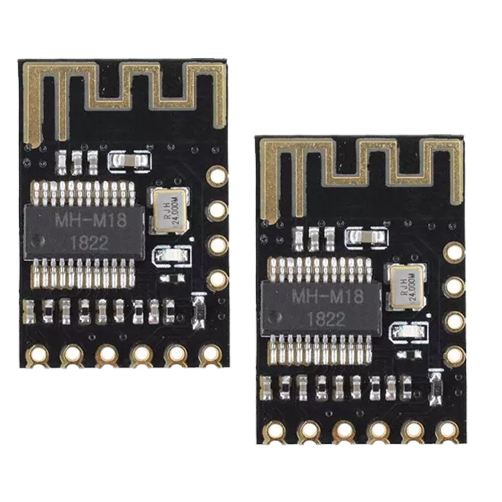 2x MH18 Wireless Bluetooth Audio Module MP3 Receiver Lossless Decoder Boards DIY