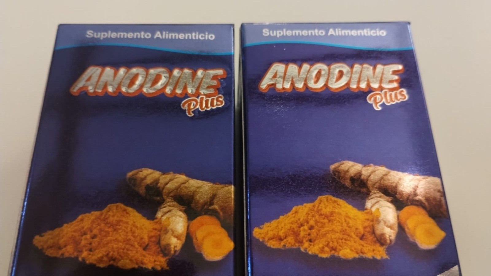 2 PACK ANODINE PLUS 60 Pills Total- Colageno-Cicutilla-Curcuma-Glucosamina